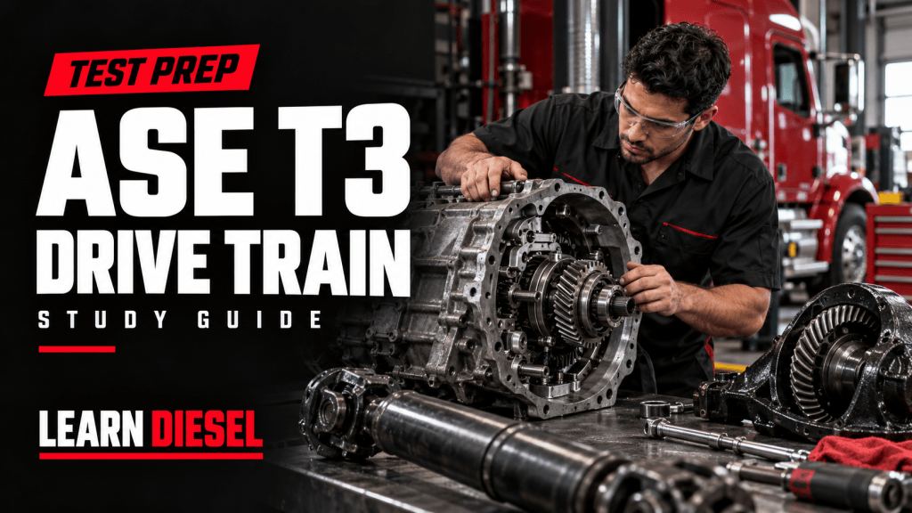 ASE T3 Drive Train study guide cover