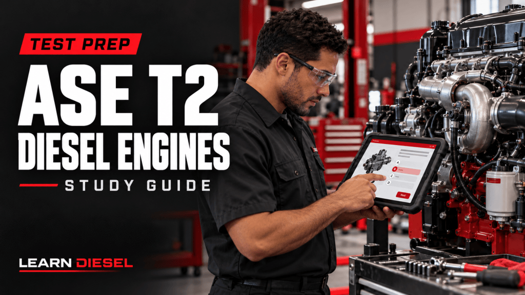 ASE T2 Diesel Engines Study Guide: What’s on the Test and How to&nbsp;Pass